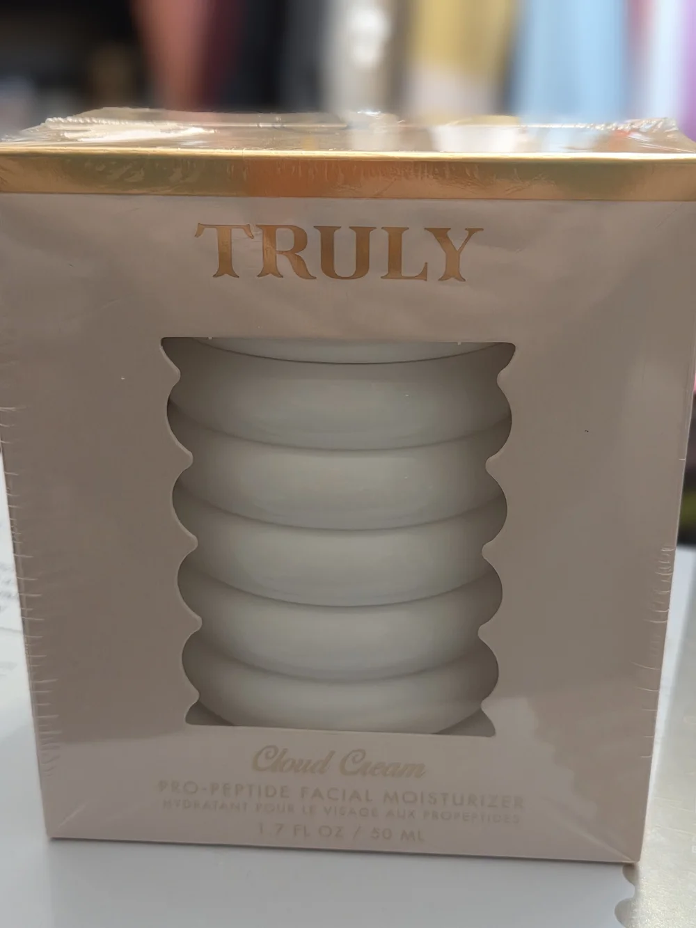 Truly Cloud Cream Pro-Peptide Facial Moisturizer-Plumping Gel Cream
